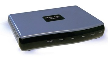 ExpFax-compatible ATA fax adapter for connecting traditional fax machines